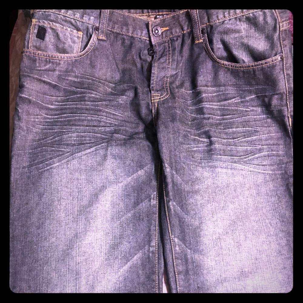 Ecko Unltd black slim fit  jeans men’s size 38x32